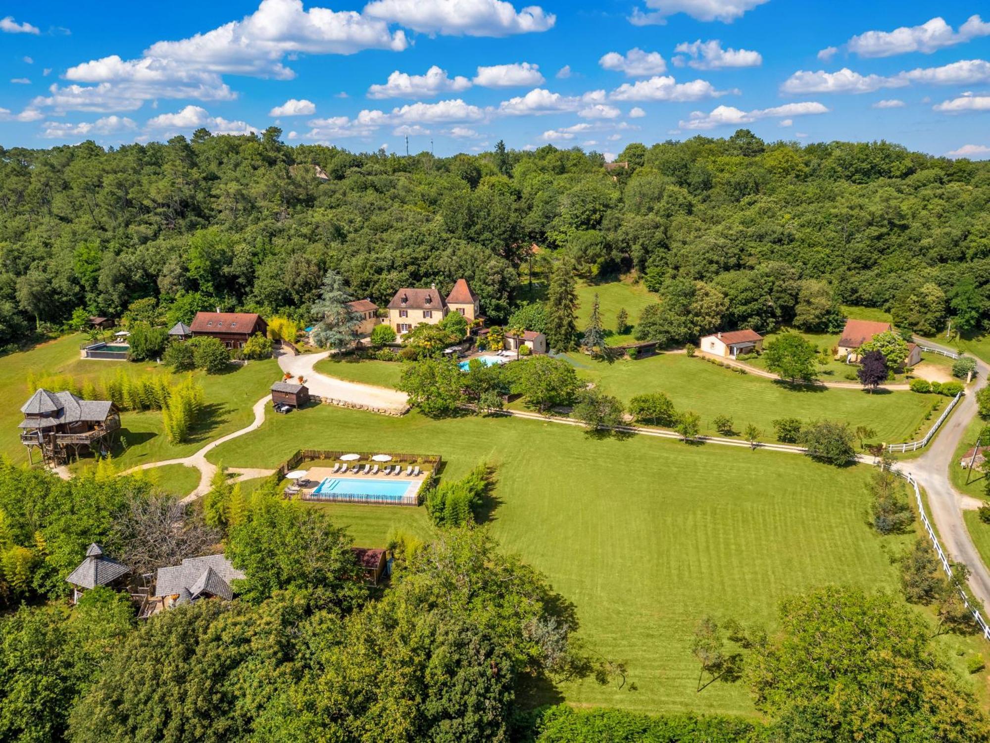 Domaine De Campagnac - Spa & Sauna Carsac-Aillac Eksteriør bilde