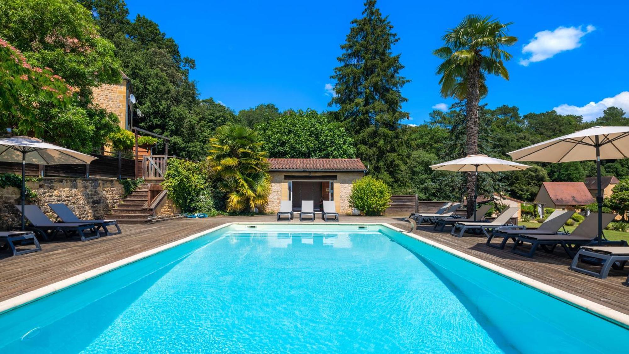 Domaine De Campagnac - Spa & Sauna Carsac-Aillac Eksteriør bilde