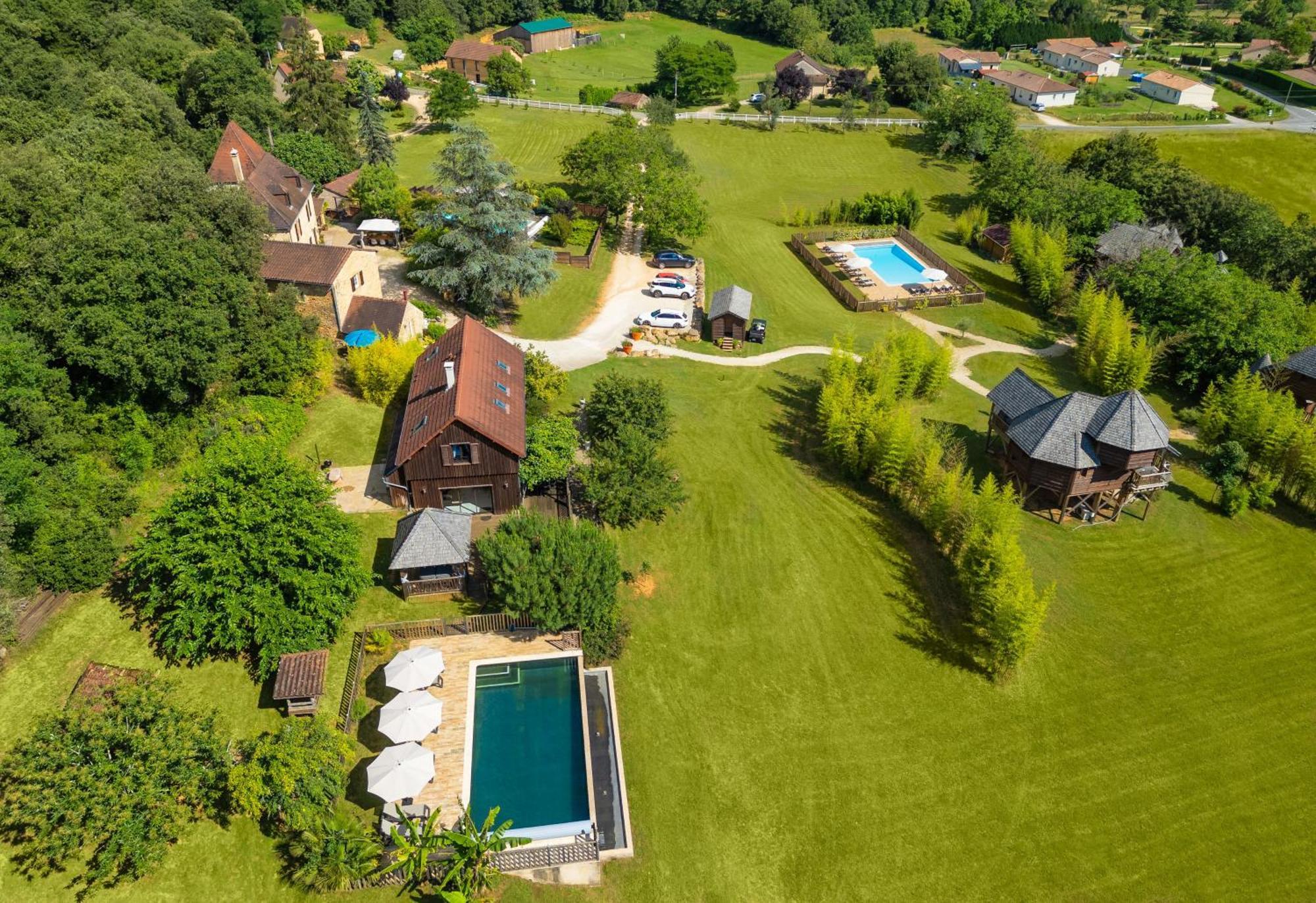 Domaine De Campagnac - Spa & Sauna Carsac-Aillac Eksteriør bilde